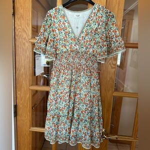 MAX STUDIO London Orange Print Dress